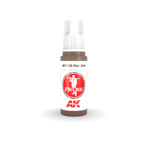 AK Interactive AK11435 3G Figure Field Drab Paint 17ml