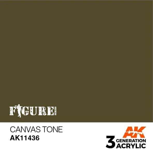 AK Interactive AK11436 3G Figure Canvas Tone Paint 17ml - A-Z Toy Hobby