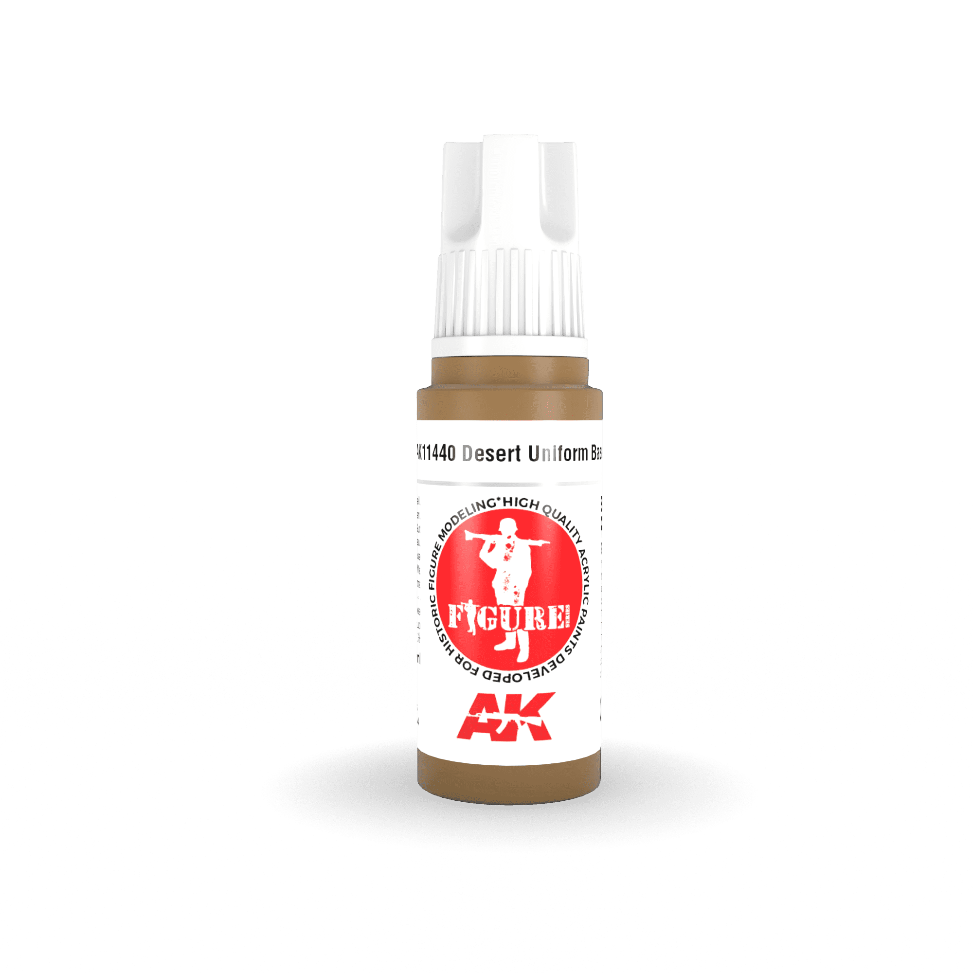 AK Interactive AK11440 3G Figure Desert Uniform Base Paint 17ml - A-Z Toy Hobby