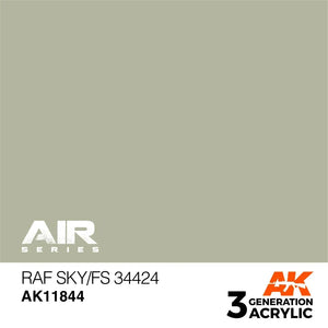 AK Interactive AK11844 3G Air RAF Sky / FS 34424 Paint 17ml - A-Z Toy Hobby