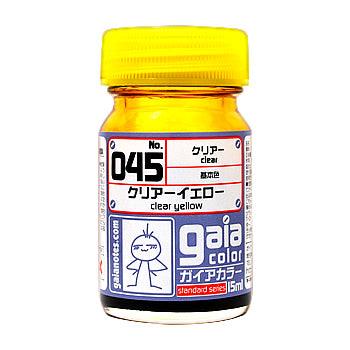 Gaia Notes 045 Clear Yellow Lacquer Paint 15ml - A-Z Toy Hobby