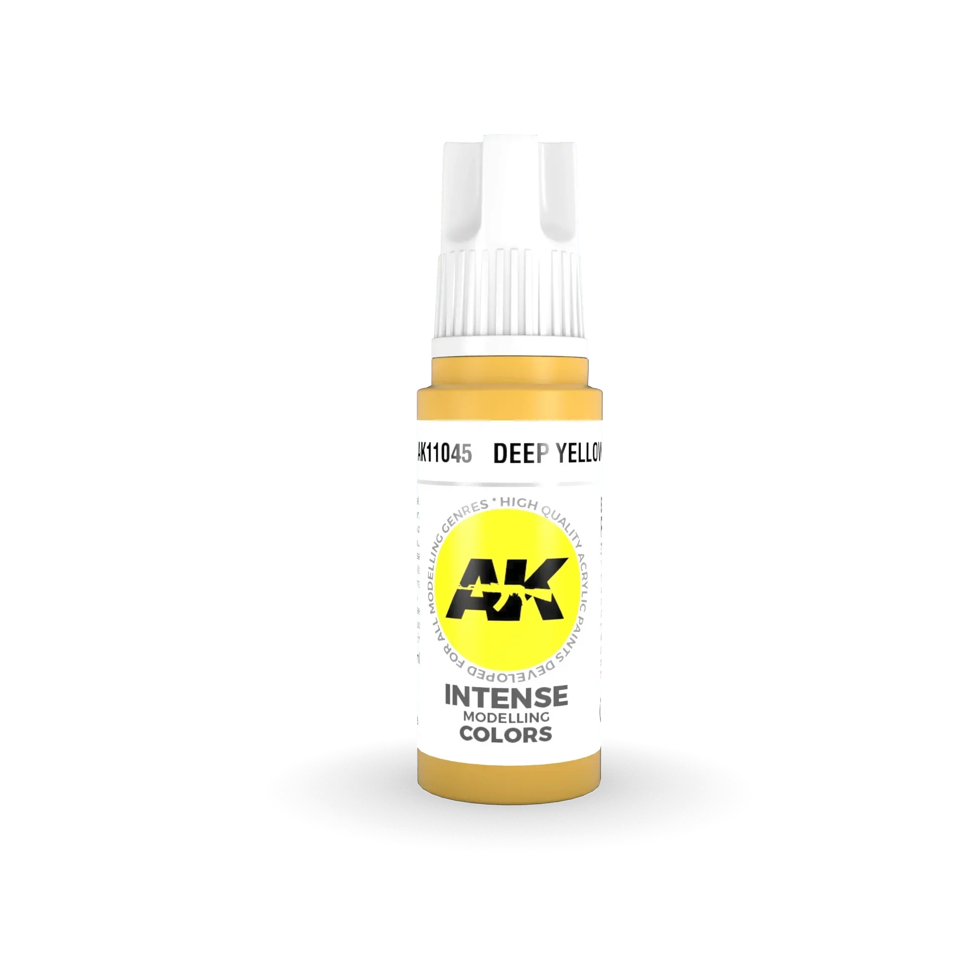 AK Interactive AK11045 3G Deep Yellow Acrylic Paint 17ml - A-Z Toy Hobby