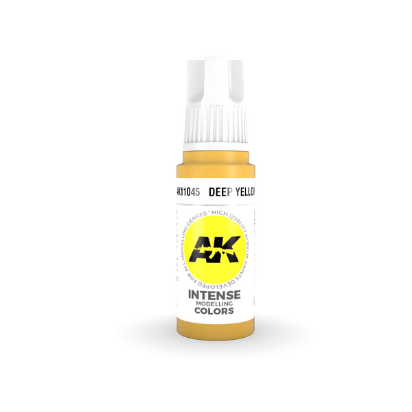 AK Interactive AK11045 3G Deep Yellow Acrylic Paint 17ml - A-Z Toy Hobby