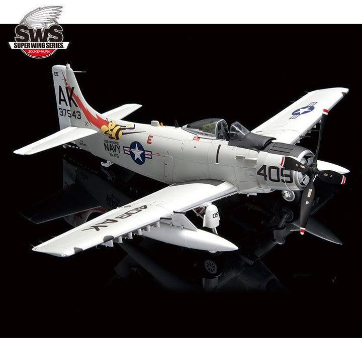 Zoukei-Mura SWS #15 A-1H Skyraider Includes U.S. Aircraft Weapons 1/32 Model Kit - A-Z Toy Hobby