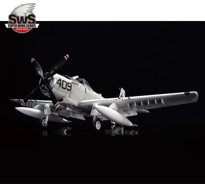 Zoukei-Mura SWS #15 A-1H Skyraider Includes U.S. Aircraft Weapons 1/32 Model Kit - A-Z Toy Hobby