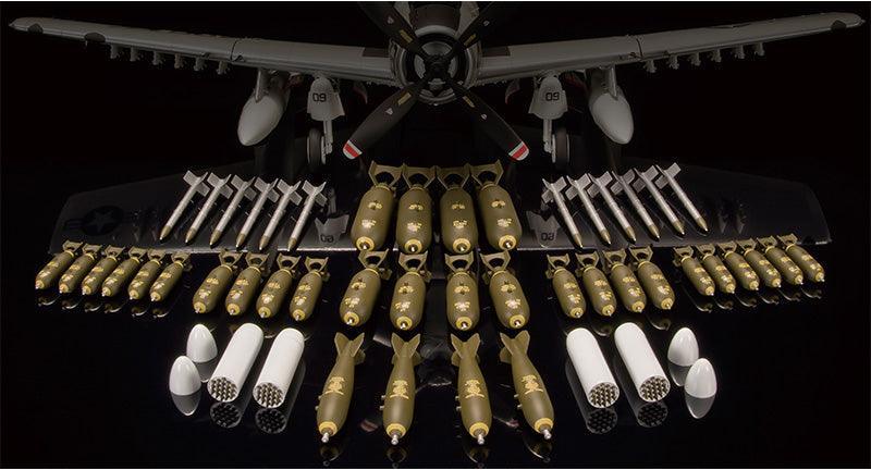 Zoukei-Mura SWS #15 A-1H Skyraider Includes U.S. Aircraft Weapons 1/32 Model Kit - A-Z Toy Hobby