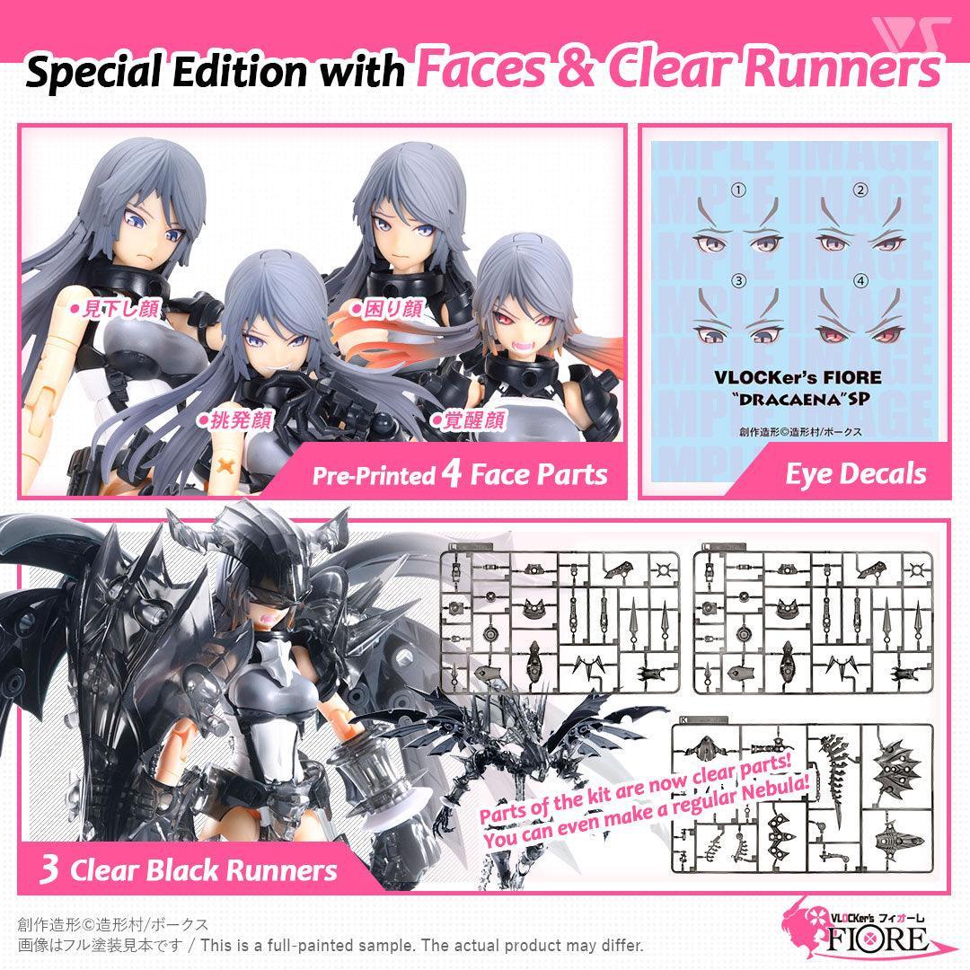 Volks VLOCKer's FIORE Dracaena & Nebula Limited Edition Ver. Model Kit - A-Z Toy Hobby