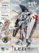 Volks IMS 15 L.E.D Mirage V3 =Delta Berunn 3007= 1/100 Model Kit - A-Z Toy Hobby