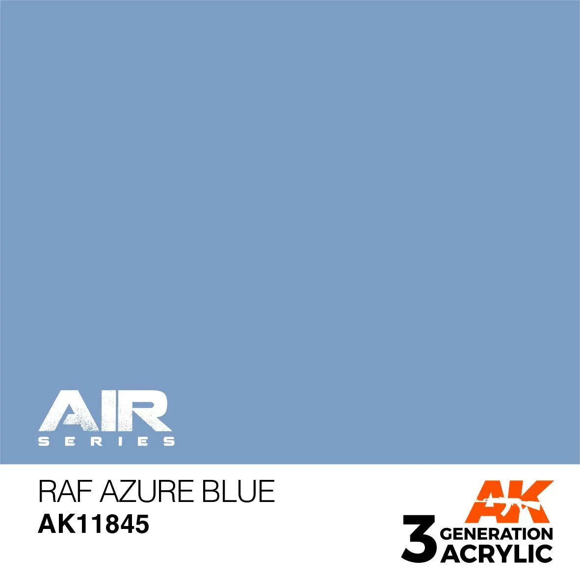 AK Interactive AK11845 3G Air RAF Azure Blue Paint 17ml - A-Z Toy Hobby