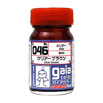 Gaia Notes 046 Clear Brown Lacquer Paint 15ml - A-Z Toy Hobby