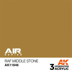 AK Interactive AK11846 3G Air RAF Middle Stone Paint 17ml - A-Z Toy Hobby