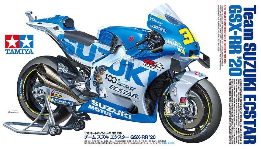Tamiya 14139 Team Suzuki ECSTAR GSX-RR 2020 1/12 Model Kit - A-Z Toy Hobby