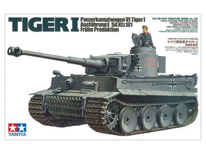 Tamiya 35216 German Tiger I Early Production 1/35 Model Kit - A-Z Toy Hobby
