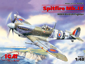ICM 48061 Spitfire Mk.IX British Fighter 1/48 Model Kit - A-Z Toy Hobby