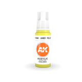 AK Interactive AK11048 3G Laser Yellow Acrylic Paint 17ml - A-Z Toy Hobby