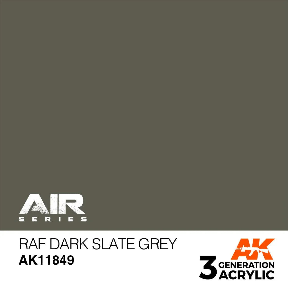 AK Interactive AK11849 3G Air RAF Dark Slate Grey Paint 17ml - A-Z Toy Hobby