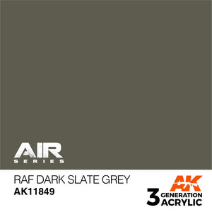 AK Interactive AK11849 3G Air RAF Dark Slate Grey Paint 17ml - A-Z Toy Hobby
