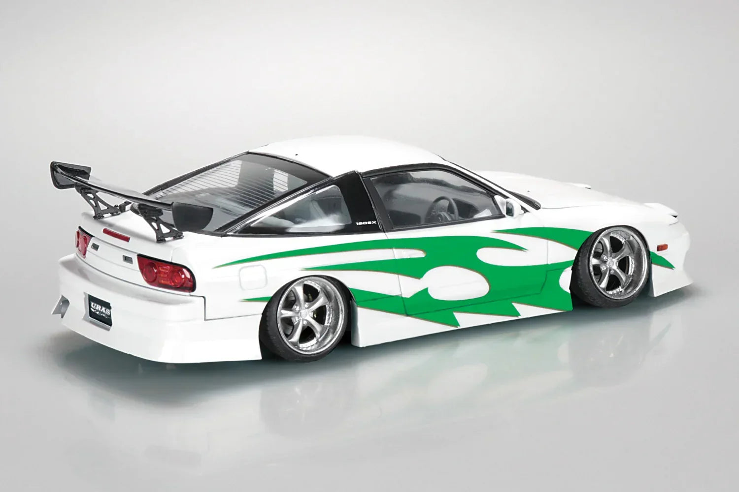 Aoshima 98 Uras RPS13 180SX 1996 Ver.2 Nissan 1/24 Model Kit - A-Z Toy Hobby