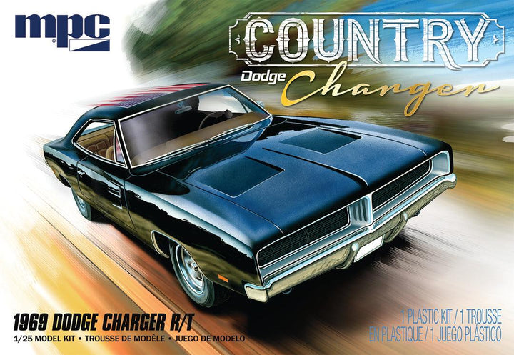 MPC 1969 Dodge "Country Charger" R/T 1/25 Model Kit - A-Z Toy Hobby