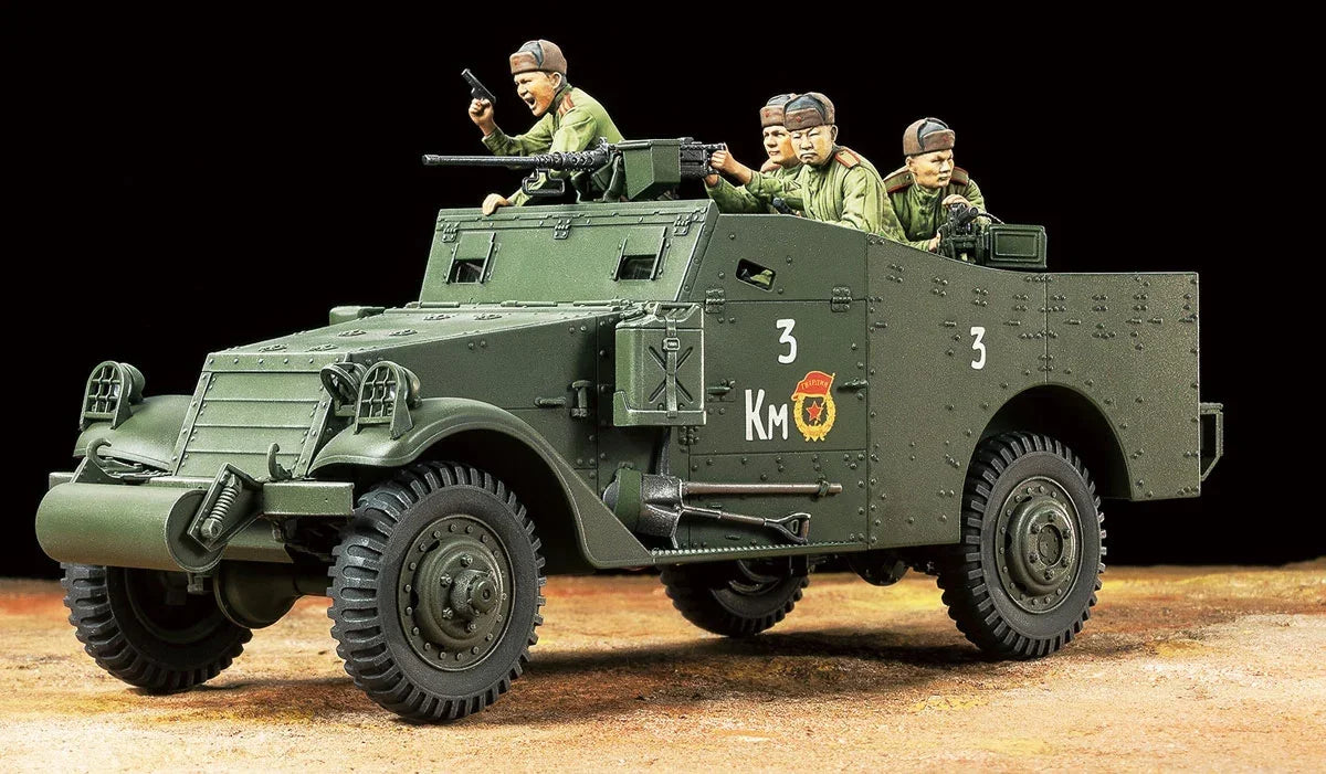 Tamiya 35363 M3A1 Scout Car 1/35 Model Kit - A-Z Toy Hobby