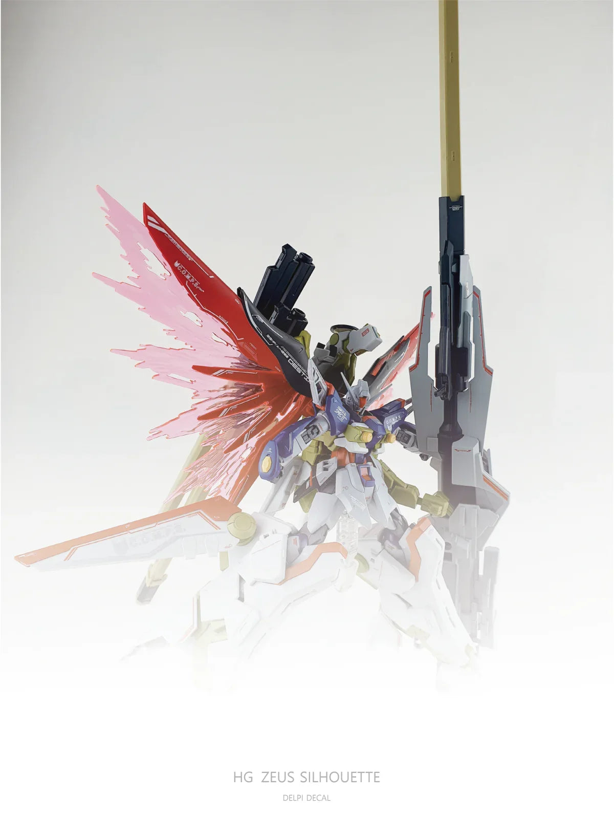 Delpi Water Decal For HG Zeus Silhouette - A-Z Toy Hobby