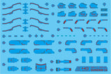 Delpi Water Decal For HG Gundam EX - A-Z Toy Hobby