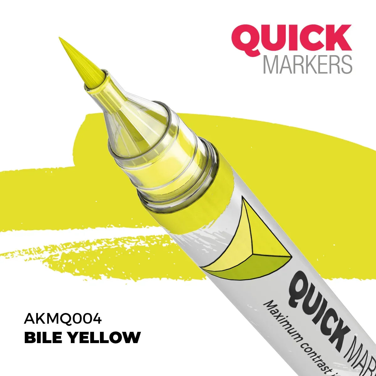 AK Interactive AKMQ004 Quick Markers Bile Yellow