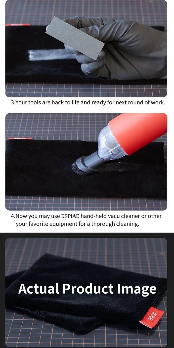 DSPIAE Electrostatic Dust Removal Cloth DC-25 - A-Z Toy Hobby