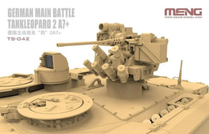 Meng TS-042 German Main Battle Tank Leopard 2A7+ 1/35 Model Kit - A-Z Toy Hobby