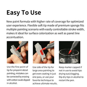 DSPIAE Soft Tip Marker Sky Blue MK-11 - A-Z Toy Hobby