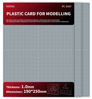 DSPIAE Plastic Plate for Modeling PC-GY - A-Z Toy Hobby