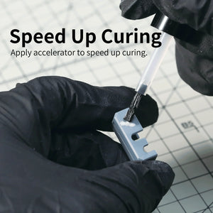 DSPIAE Colored Gap Filling CA (White) BP-02 - A-Z Toy Hobby