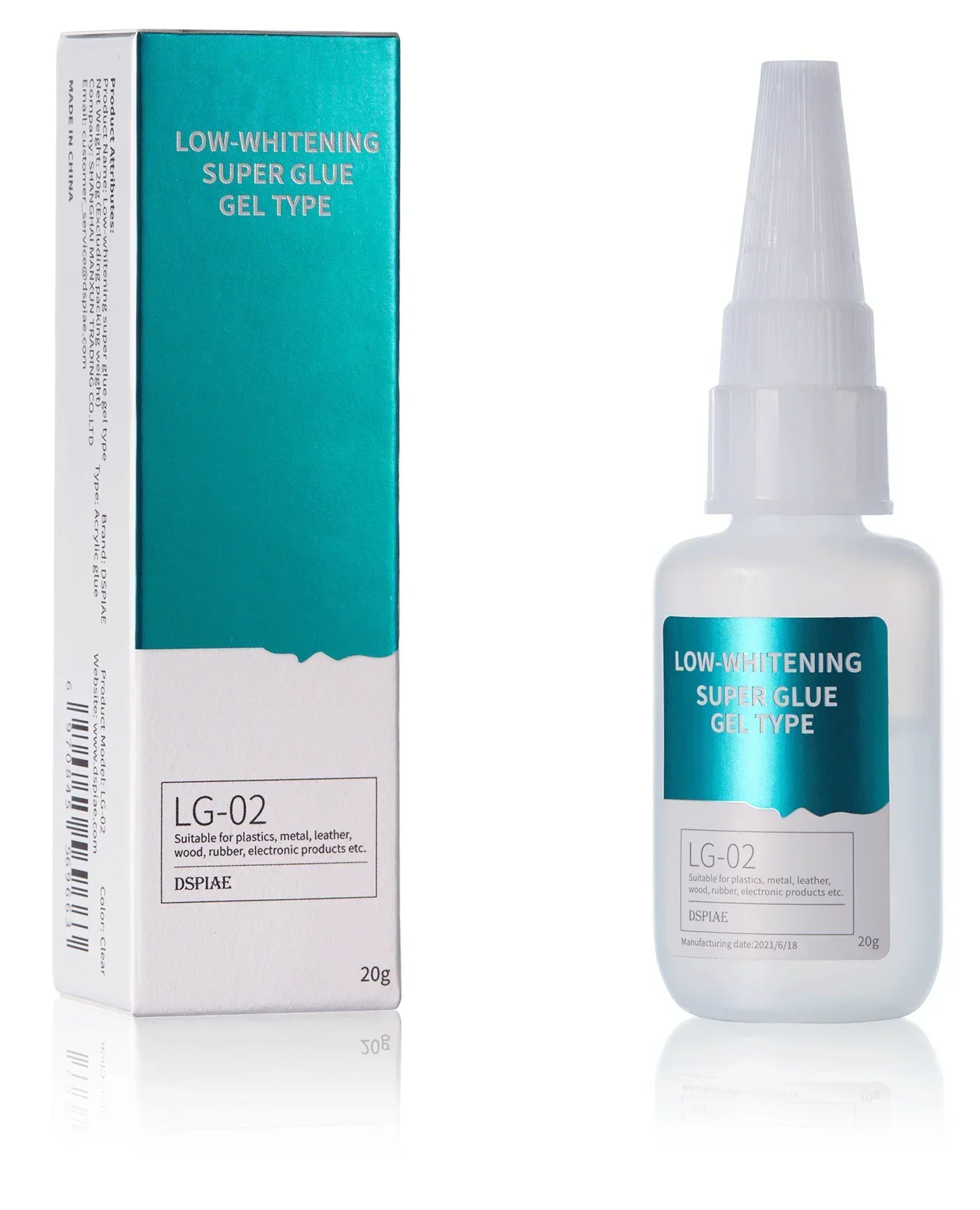 DSPIAE Low-Whitening Super Glue Gel Type LG-02 - A-Z Toy Hobby