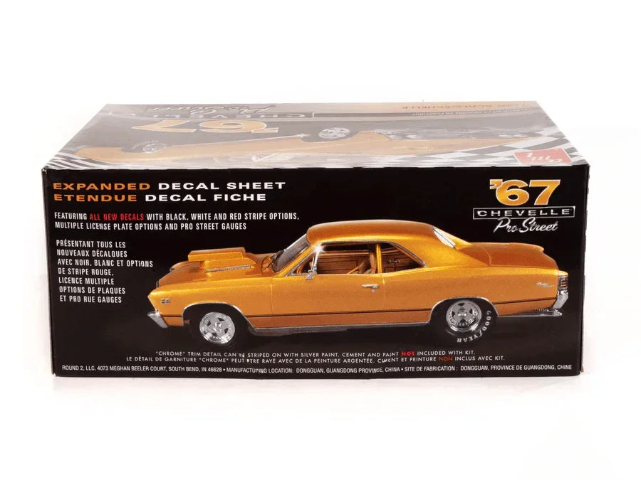 AMT 1967 Chevy Chevelle Pro Street 1/25 Model Kit - A-Z Toy Hobby