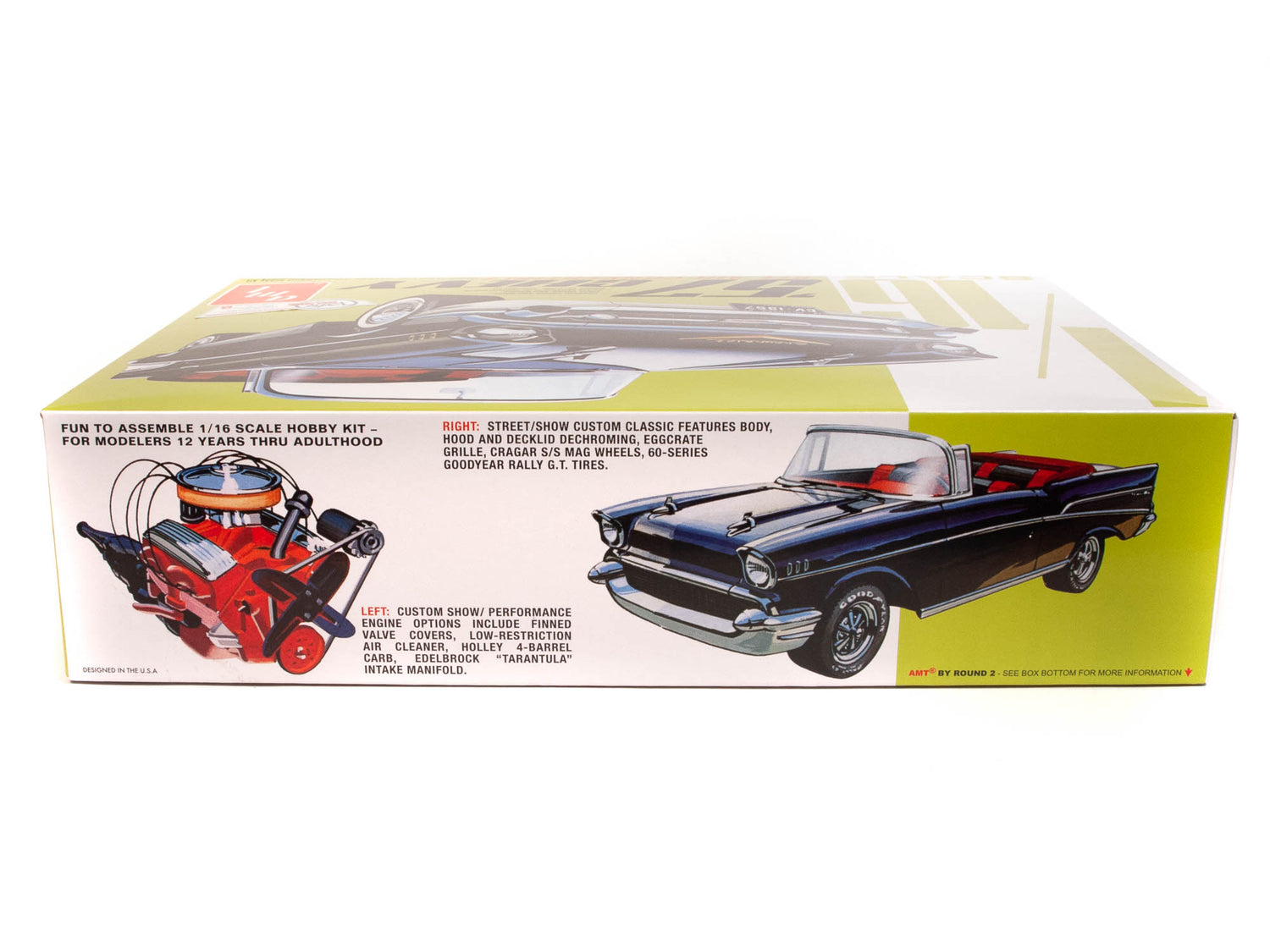 AMT 1957 Chevy Bel Air Convertible 1/16 Model Kit