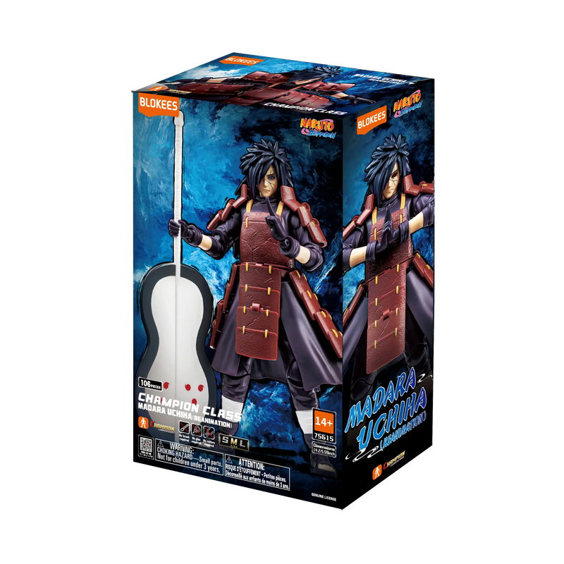 Blokees Naruto 05 Madara Uchiha (Reanimation) Champion Class Model
