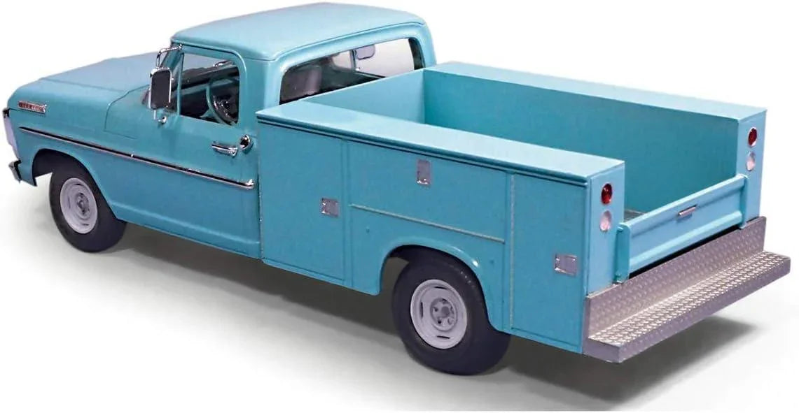 Moebius 1239 1967 Ford F-100 Service Bed Pickup 1/25 Model Kit - A-Z Toy Hobby