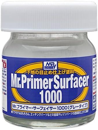 Mr. Hobby SF287 Mr. Primer Surfacer 1000 Gray 40ml - A-Z Toy Hobby