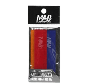 Madworks Acrylic Grinding Plate Board for Adhesive Sanding Paper (3pcs) - A-Z Toy Hobby
