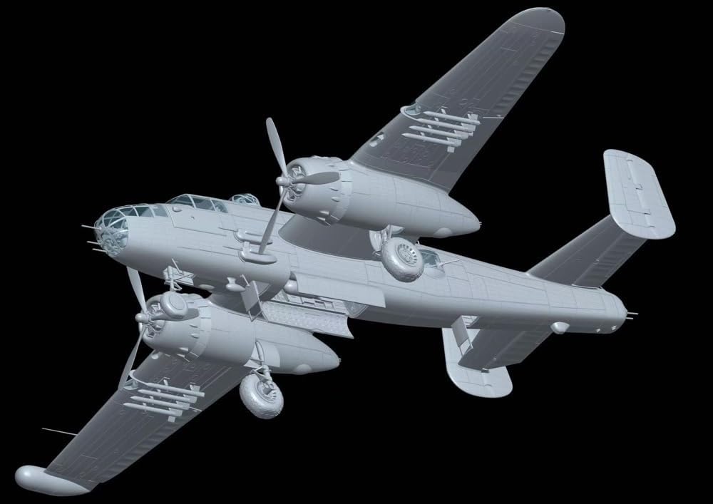 HK Models 01F016 B-25 PBJ-J1 Mitchell 1/48 Model Kit – A-Z Toy Hobby