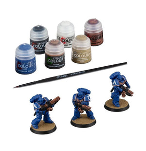Warhammer 40,000 Space Marines: Infernus Marines + Paints Set 60-11 - A-Z Toy Hobby