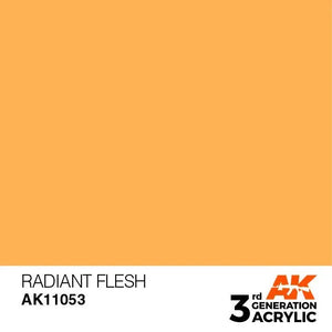 AK Interactive AK11053 3G Radiant Flesh Acrylic Paint 17ml - A-Z Toy Hobby