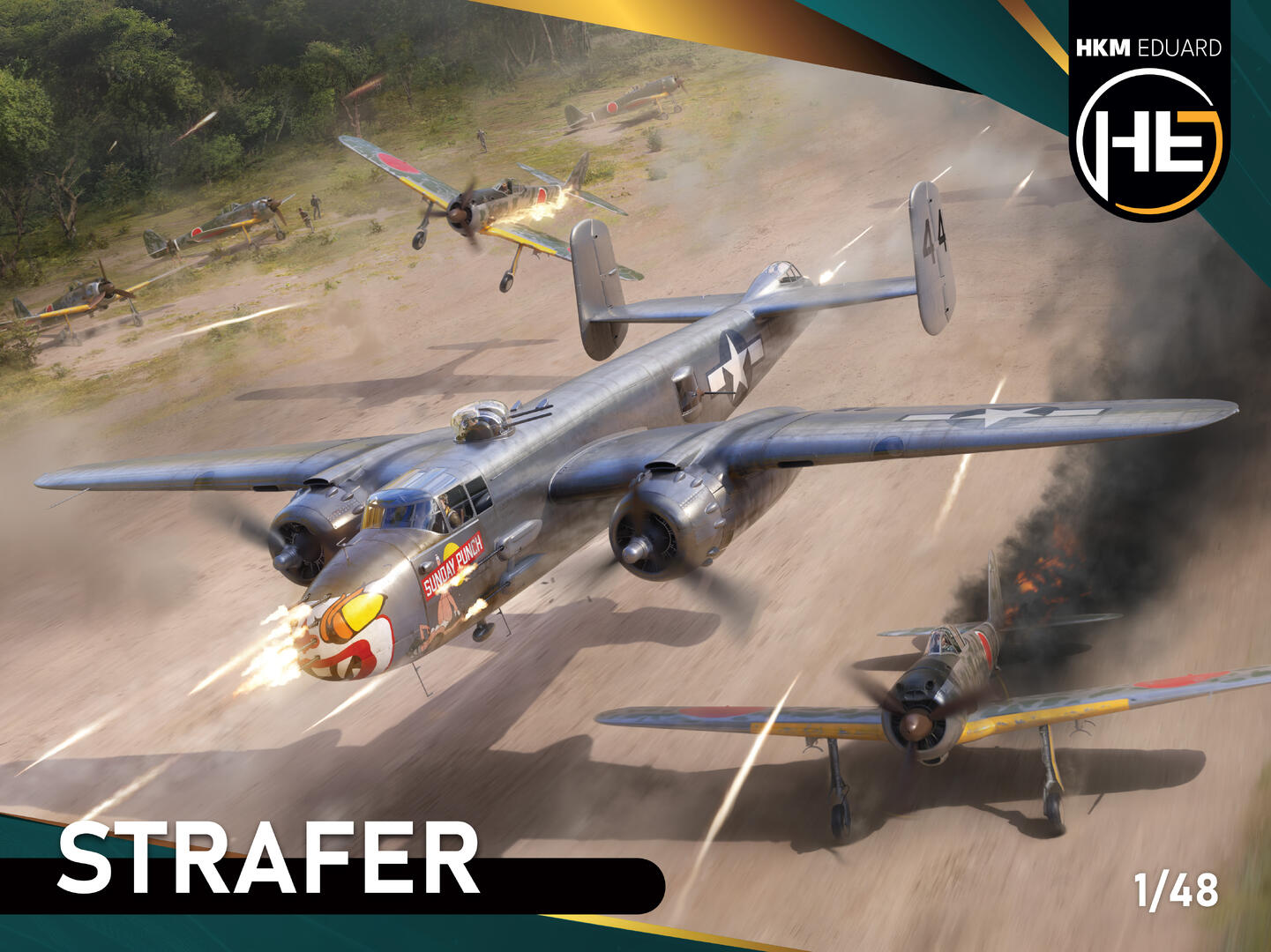 Eduard 548001 B-25J Mitchell “Strafer” 1/48 Model Kit