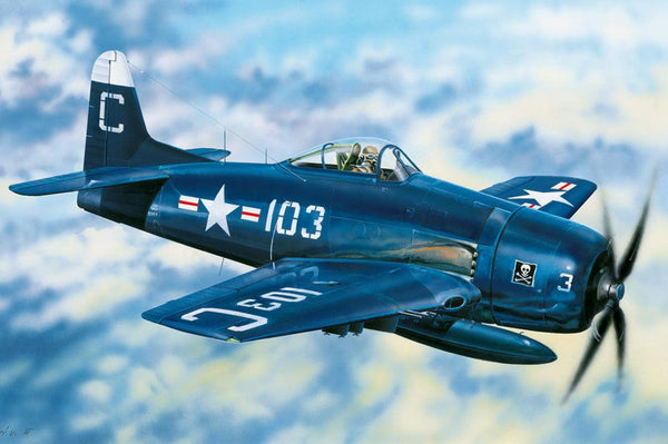 Hobby Boss 80358 F8F-2 Bearcat 1/48 Model Kit - A-Z Toy Hobby