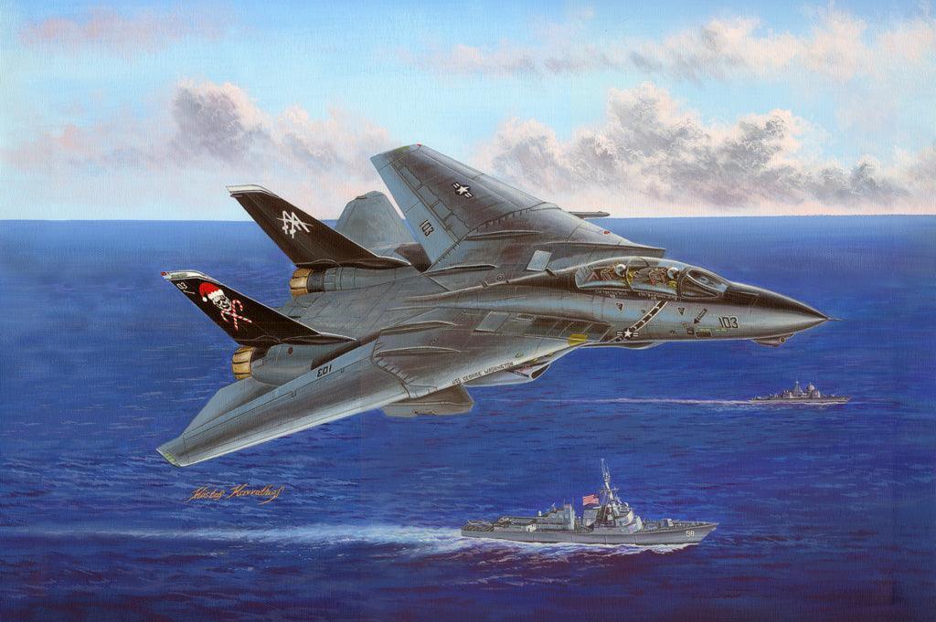Hobby Boss 80367 Grumman F-14B Tomcat 1/48 Model Kit - A-Z Toy Hobby