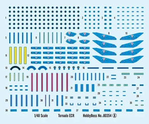 Hobby Boss 80354 Tornado ECR 1/48 Model Kit - A-Z Toy Hobby