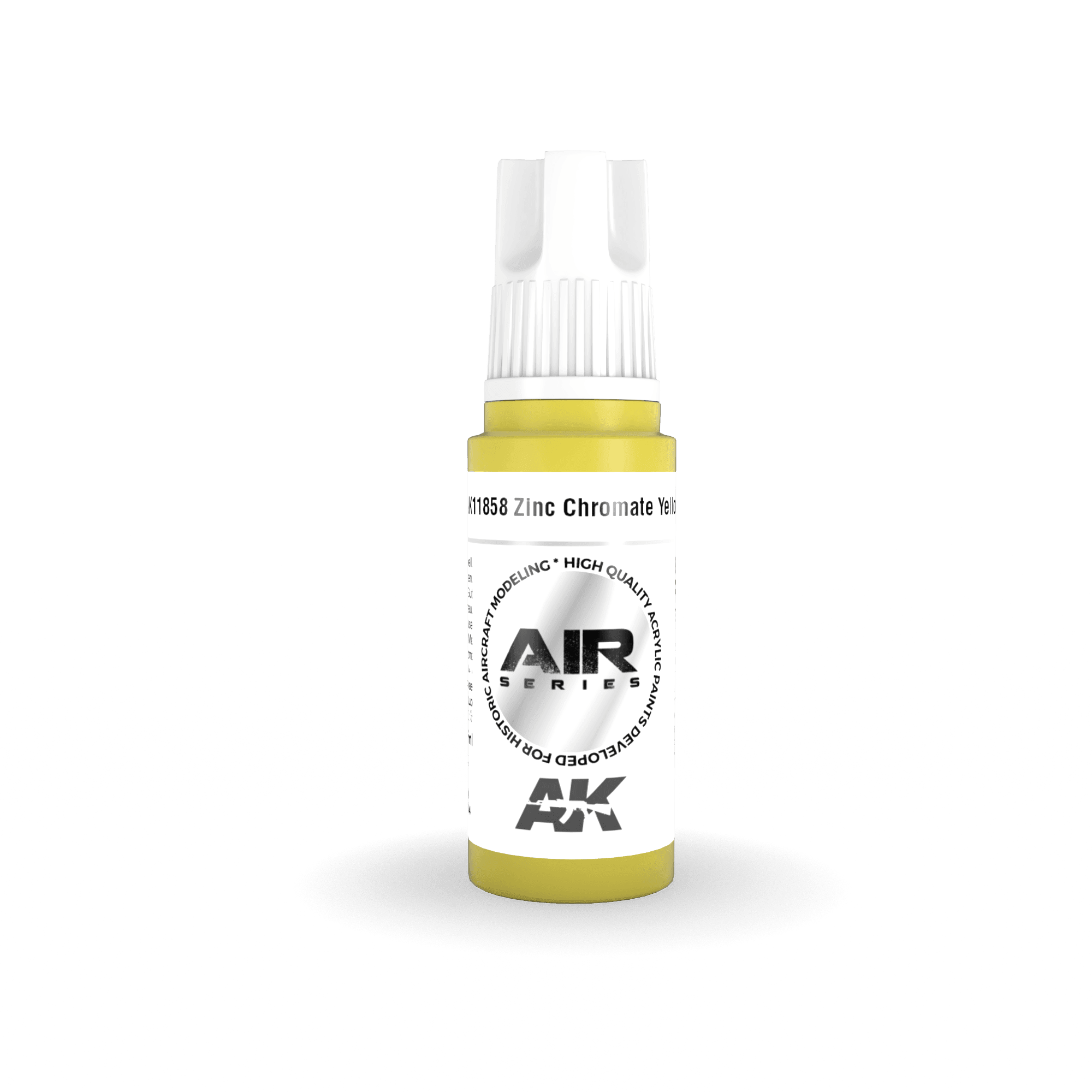 AK Interactive AK11858 3G Air Zinc Chromate Yellow Paint 17ml - A-Z Toy Hobby