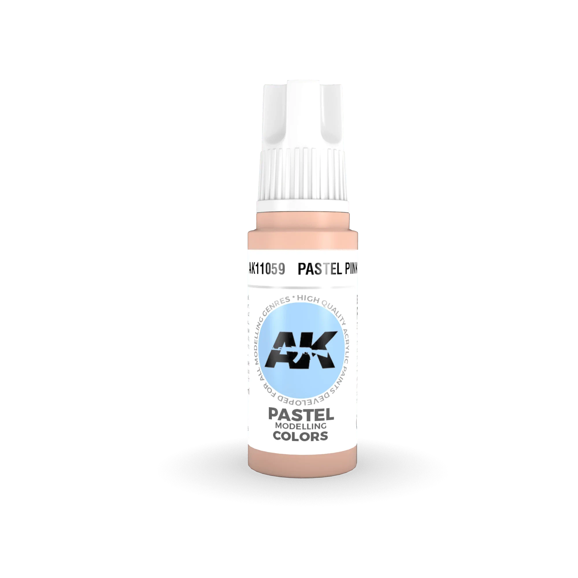 AK Interactive AK11059 3G Pastel Pink Acrylic Paint 17ml - A-Z Toy Hobby