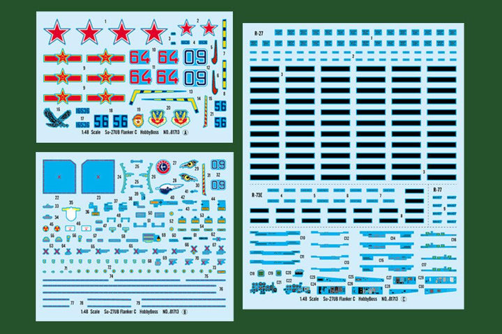 Hobby Boss 81713 Su-27UB Flanker C 1/48 Model Kit - A-Z Toy Hobby