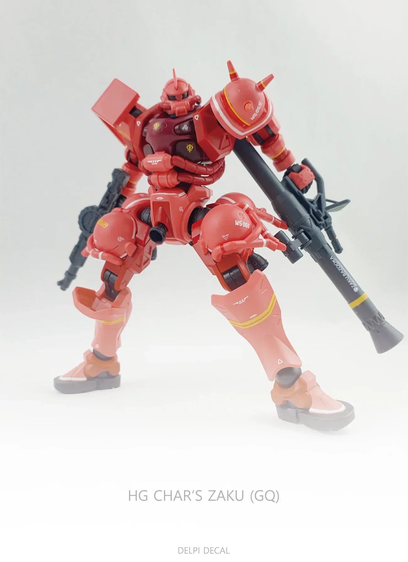 Delpi Water Decal For HG Char's Zaku (GQ)